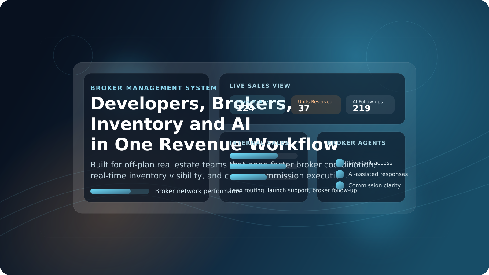 Broker Management System for Real Estate Developers: How AI Helps Agents Close Faster